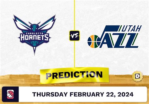 Charlotte Hornets at Utah Jazz odds, picks and predictions.